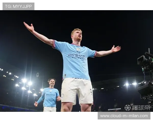 德布劳内精准半高球挑传令曼城获得绝佳射门点